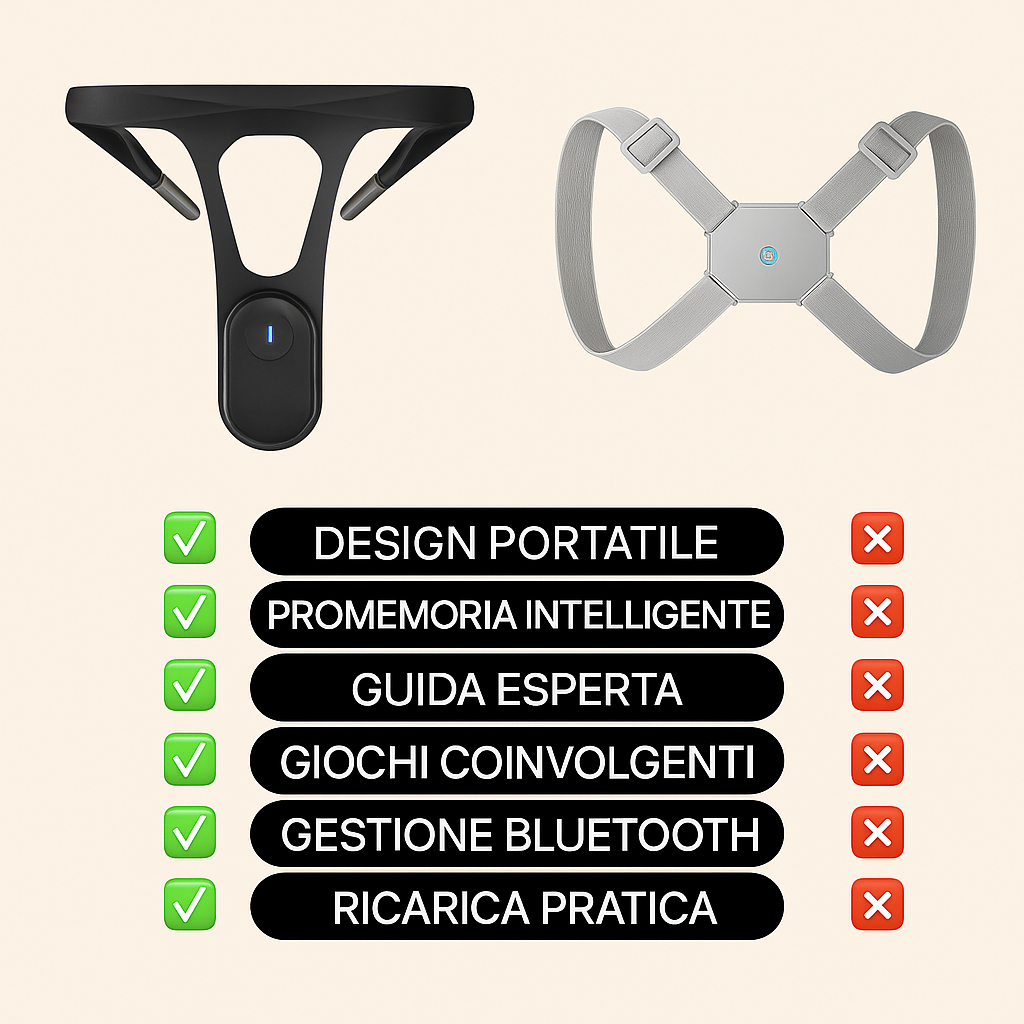 BackMind™- Correttore di Postura Intelligente