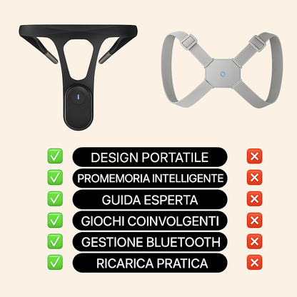 BackMind™- Correttore di Postura Intelligente